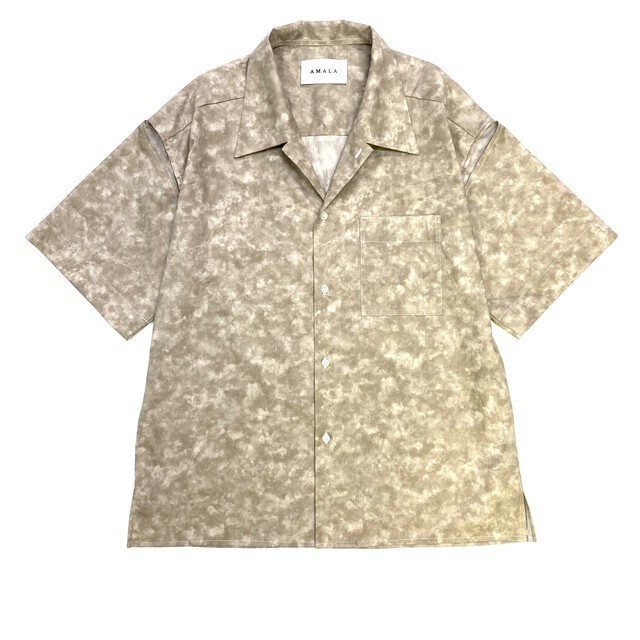 AMALA shoulder cut off shirt (s) A
