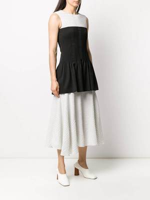 NINA RICCI レイヤード ドレス