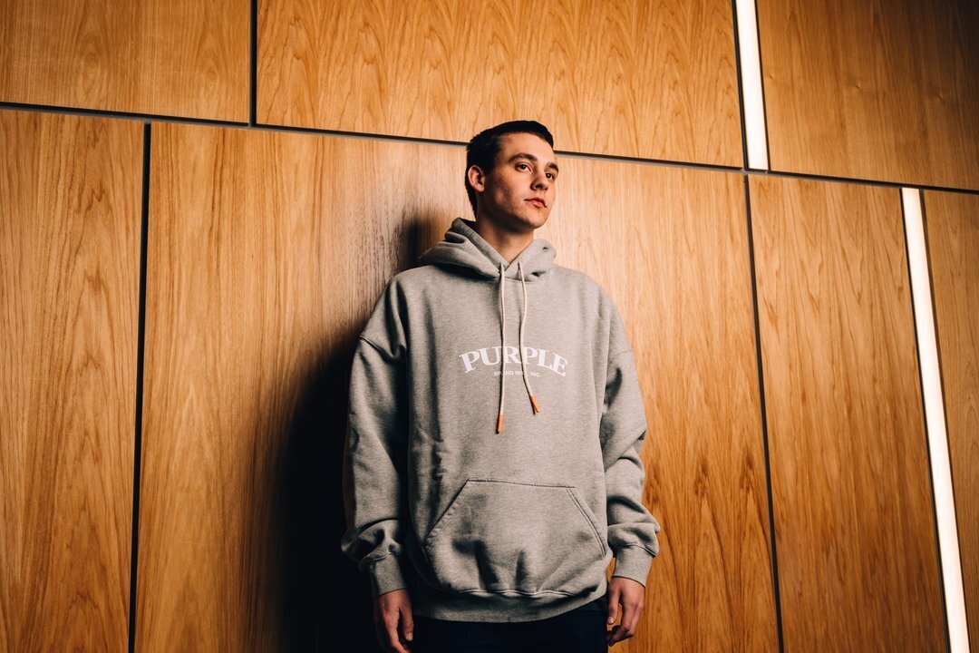 PURPLE BRAND Oversized Hoodie