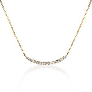 STAR JEWELRY K18 ネックレス TEN DIAMOND