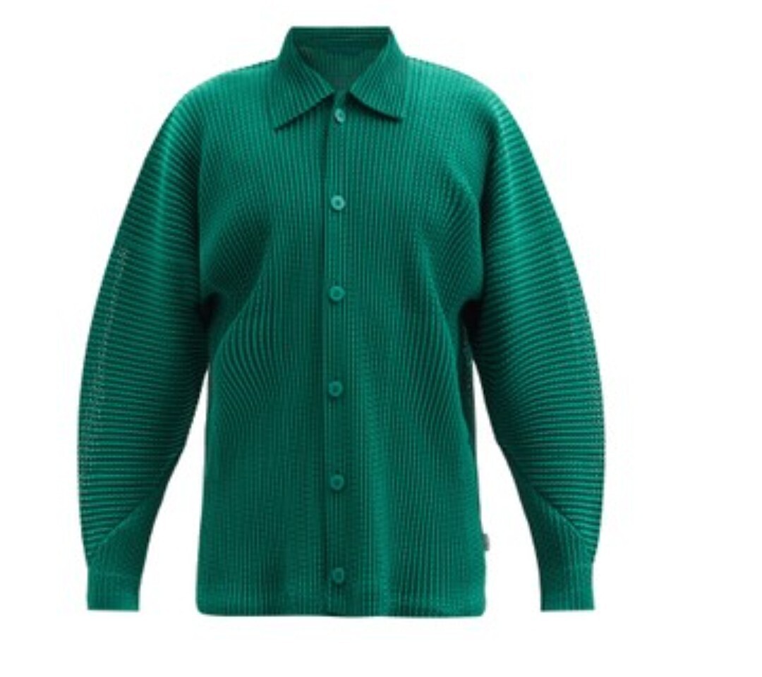 HOMME PLISSÉ ISSEY MIYAKE メッシュオーバーシャツ