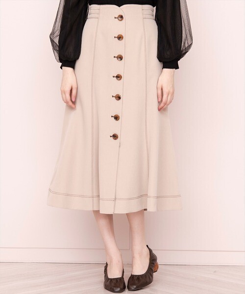 WILLSELECTION スカート ステッチマーメイドスカート