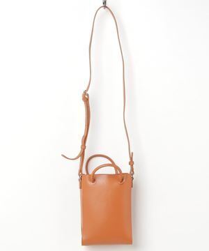 YAHKI W Face Leather Shoulder Bag
