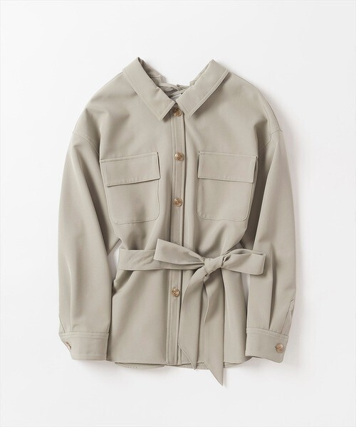 WILLSELECTION ライトダブルクロスCPOシャツ