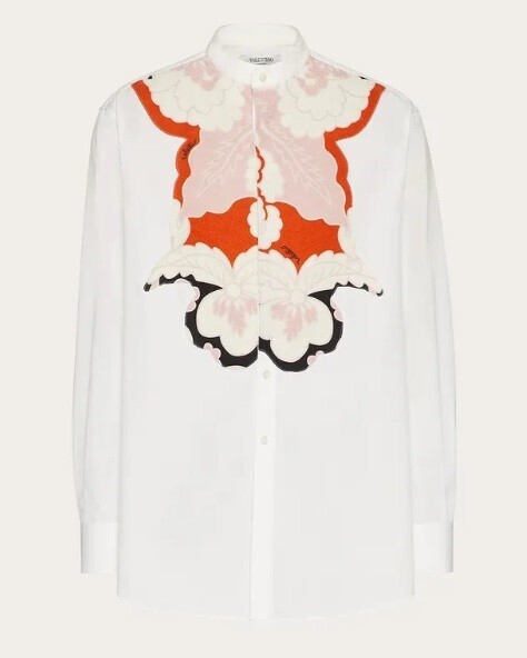 VALENTINO ワールド アラッツォ プラストロン シャツ