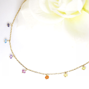 Sweets Jewelry Market 【SJ00867】 K10YG(イエローゴールド) マルチカラー アミュレット ブレスレット