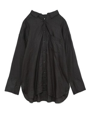 Mila Owen シワ加工フレンチリネンシャツ