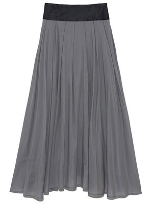 FRAY I.D シルクコットンマキシスカート