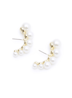 ROOM precious big pearl arrow pierce