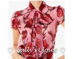 Alice + Olivia 花柄ブラウス