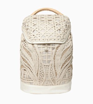 Mame Kurogouchi Cording Embroidery Backpack