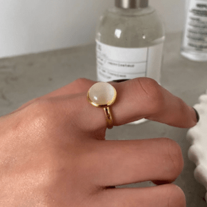 one sea S925 uneven ring
