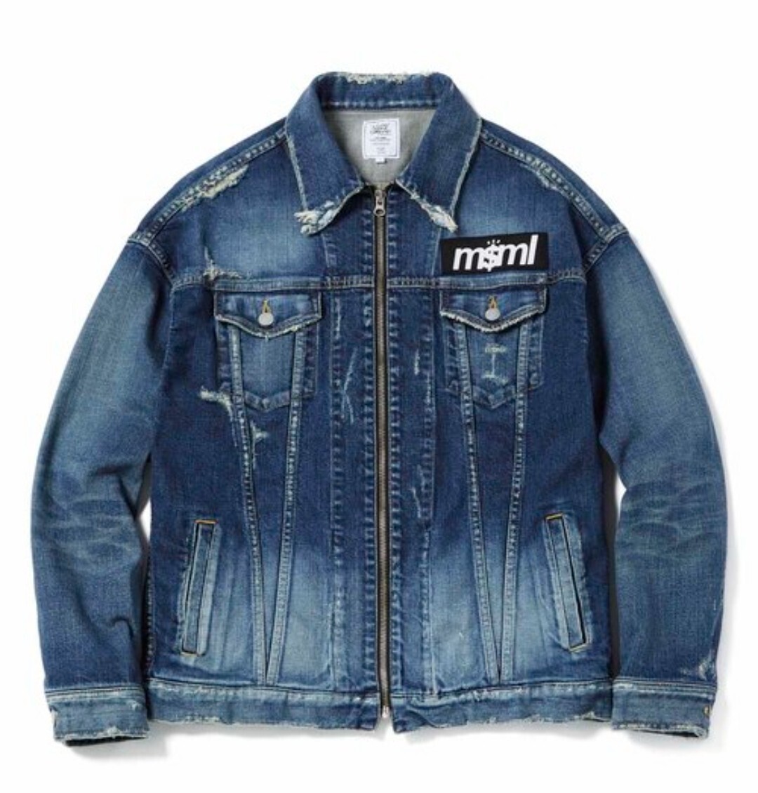 MSML ZIP DENIM JACKET