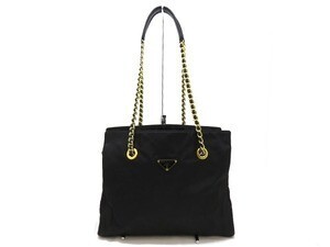 PRADA ナイロン チェーン トートバッグ ショルダーバッグ