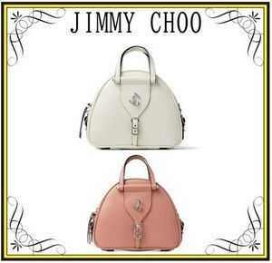 JIMMY CHOO 【JIMMYCHOO】VARENNE BOWLING MINI ハンド・ショルダーバッグ (Jimmy Choo/ハンドバッグ) VARENNEBOWLINGMINICLF【BUYMA】