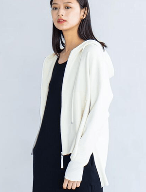 JOSEPH STUDIO スムースパフ　ニットパーカー