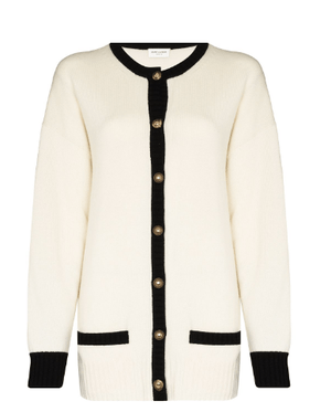 SAINT LAURENT カシミア ロングカーディガン