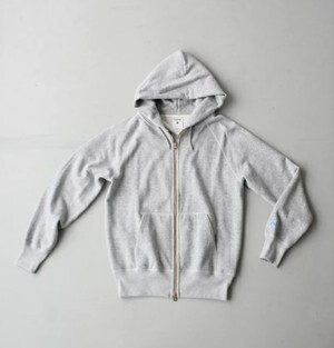ORCIVAL フレンチテリー ジップパーカー