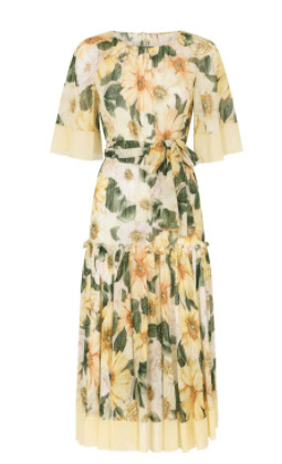 Dolce & Gabbana フローラル ドレス