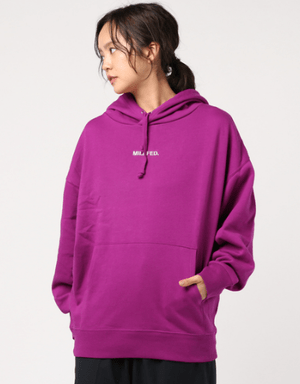 MILKFED. STENCIL BIG SWEAT HOODIE