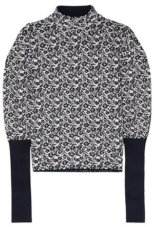 Chloé シルクフローラルジャカード セーター
