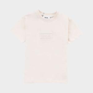BALR. CLUB EMBRO BOX FIT T-SHIRT WHITE SWAN