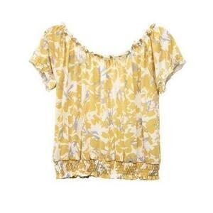 LADYMADE エキゾチック柄BACKリボンカットTOPS