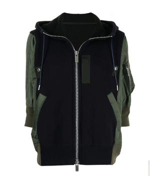 Sacai フーデッド ジャケット