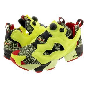 Reebok INSTAPUMP FURY GLITCH　NIGHT BLACK/YELLOW FLARE/VECTOR RED