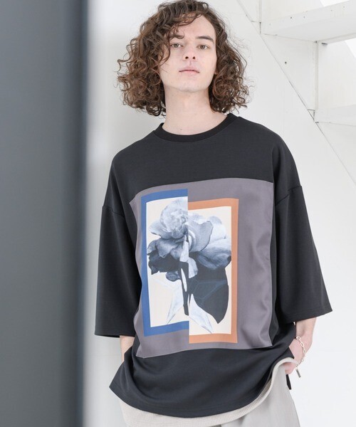 CASPER JOHN Sublimation Transfer Graphic Big T-shirts