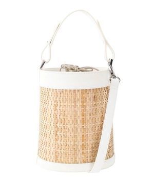 Ungrid フェイクレザーコンビサークルBAG