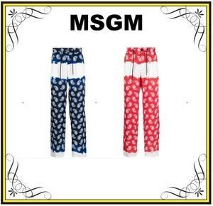 MSGM 【MSGM】ペイズリー ストレートパンツ (MSGM/パンツ) 3040MP11A217013【BUYMA】