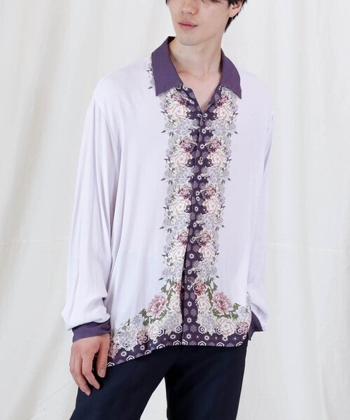 Iroquois JAPANESE FLOWER L/S SH