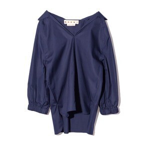 MARNI コットン シャツ パフスリーブ レディース