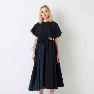 avie 【AVIE】WOMEN 別注 アシンメトリーフレアワンピース
