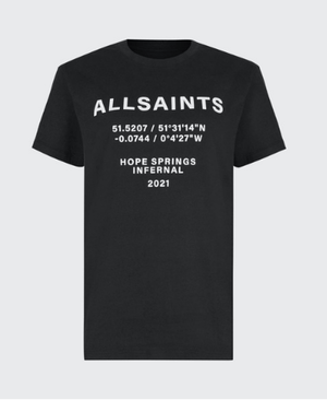 ALLSAINTS CO-ORDINATES BOYFRIEND T-SHIRT