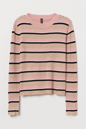 H&M ファインニットトップス