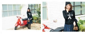 Chesty エッフェル塔ニット