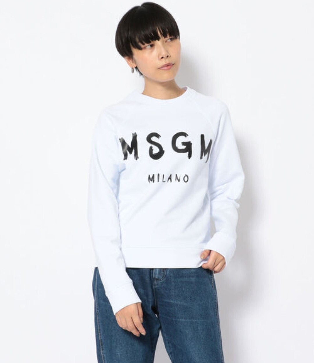 MSGM ロゴスウェット