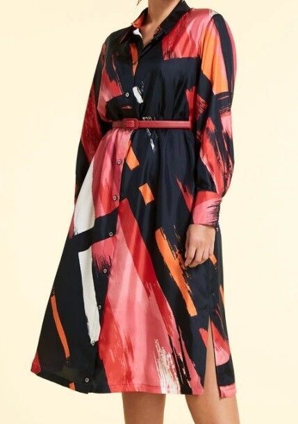MARINA RINALDI TWILL DRESS