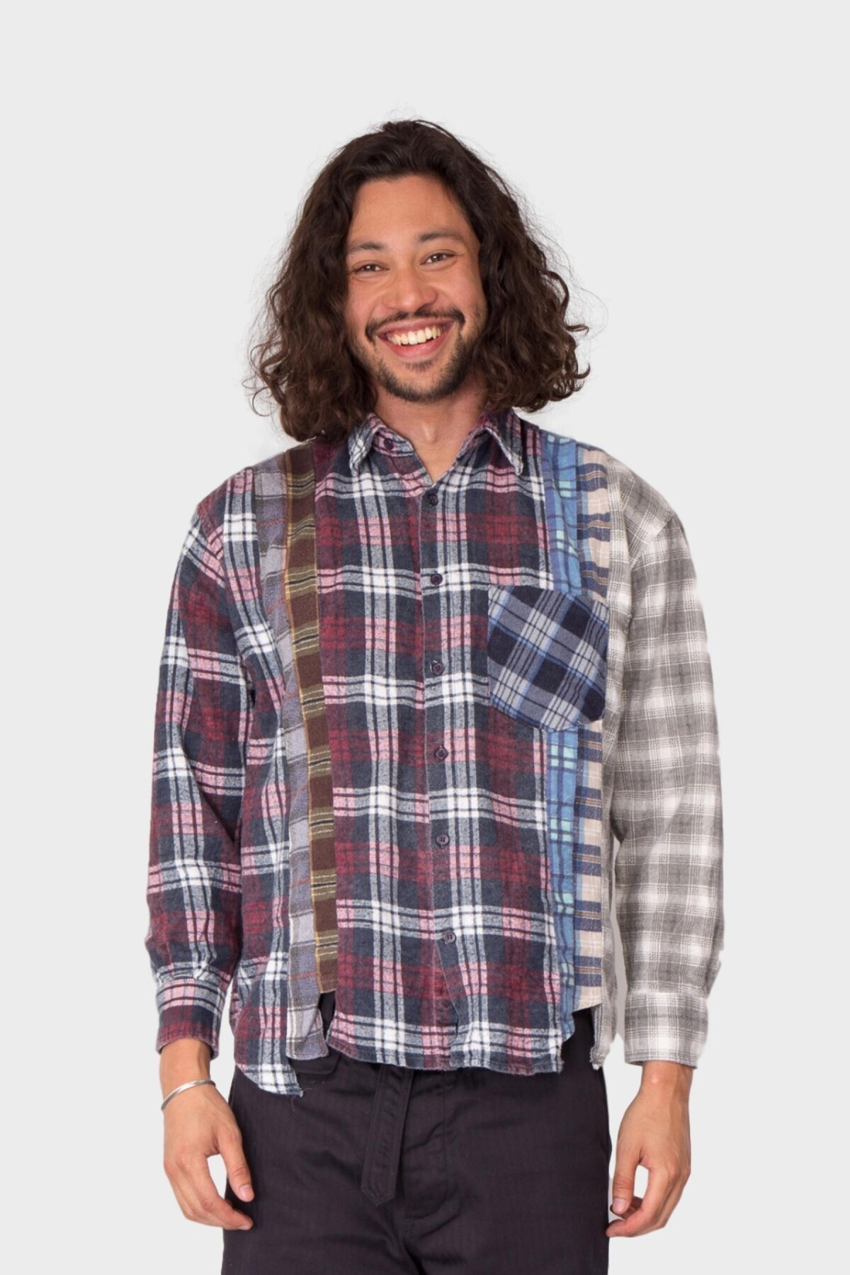 Rebuild By Needles 7 Cuts Flannel Shirt in Assorted