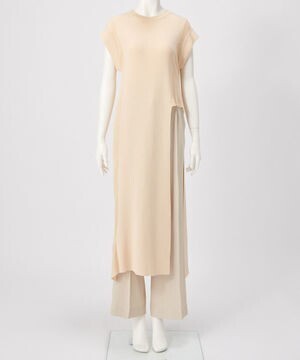 jemma.atelier サイドスリットニットワンピ