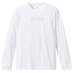 KLON KLON LONG T FRAME LOGO WHITE（S/M/L/XL）