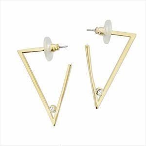 ABISTE フープ風トライアングルピアス
