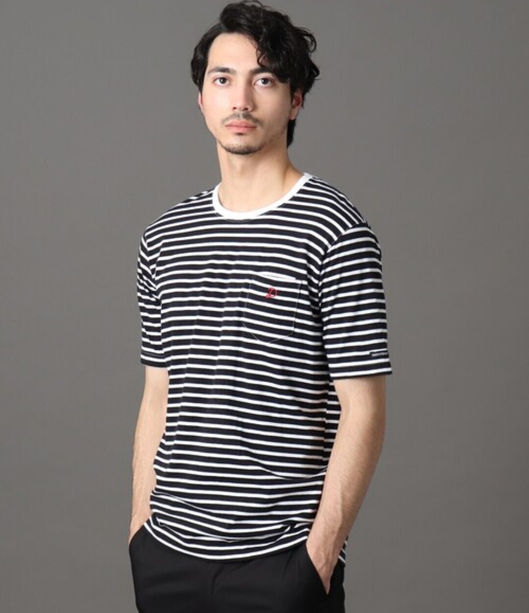 DRESSTERIOR ボーダーショートスリーブT