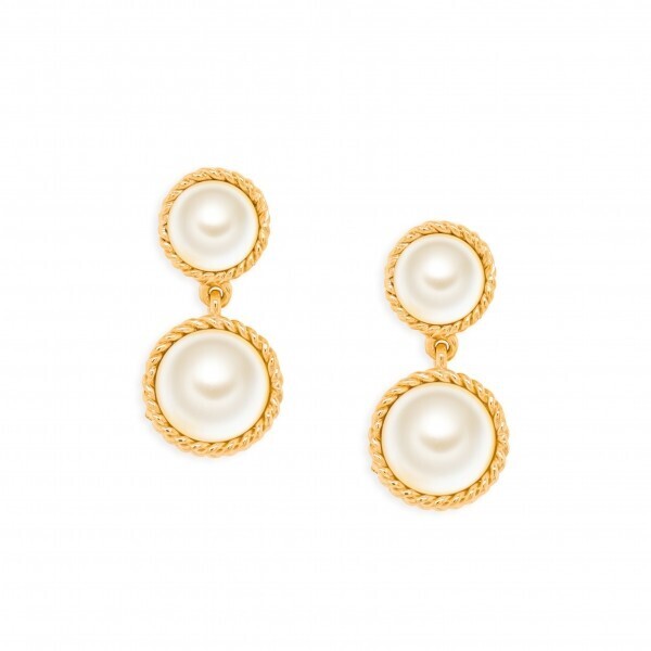 Grosse Statement Pearl パールイヤリング ゴールド