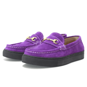 Honour Ovation 【5070】PURPLE メンズ ビットモカシンスニーカー