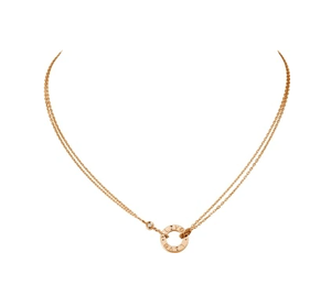 Cartier Love necklace, 2 diamonds