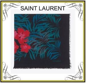 SAINT LAURENT 【SAINT LAURENT】ラージスクエアスカーフ (Saint Laurent/ファッション雑貨・小物その他) 6457933Y2003074【BUYMA】