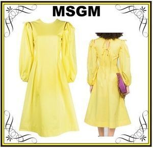 MSGM 【MSGM】オープンショルダーワンピース (MSGM/ワンピース) 3041MDA25 217109-04【BUYMA】